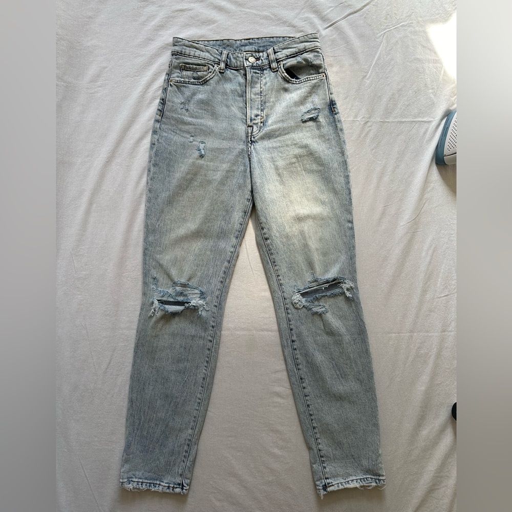 H&M Mom Jeans Ultra High Waist
